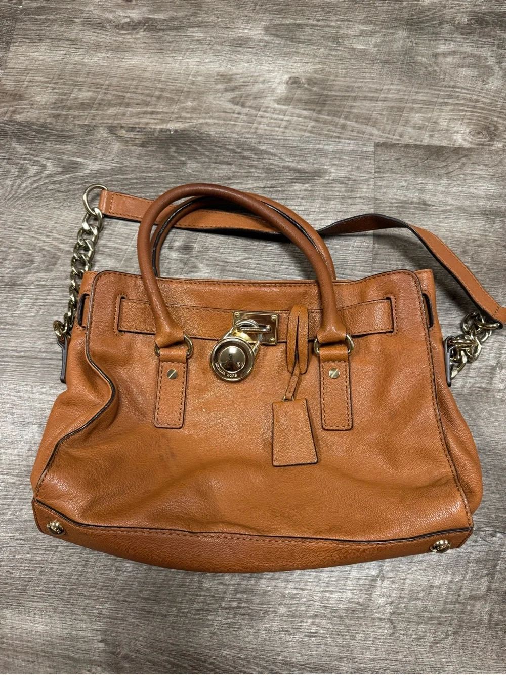 Michael Kors Hamilton Satchel Bag Purse